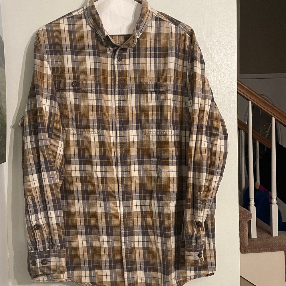 Men’s XL Tall  Duluth Trading Co Flannel Shirt